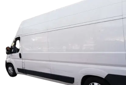 mudanza con furgoneta grande